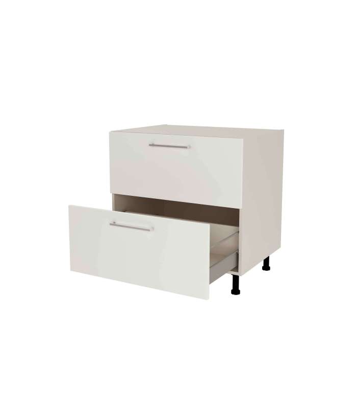 Low kitchen furniture of 80 with drawers in various colors