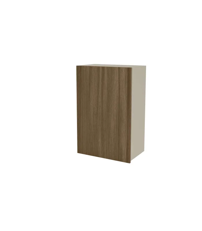 Mueble alto cocina gris cream y nogal noceto