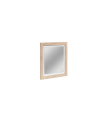 Marco con espejo Dado en color cambrian/blanco, 74 cm(ancho) 86 cm(altura) 3 cm(fondo).