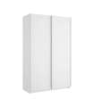 copy of Armoire à portes coulissantes Lupión finition blanche 204 cm(hauteur)150 cm(largeur)65 cm(longueur)