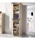copy of White multipurpose cabinet 2 doors 6 shelves.