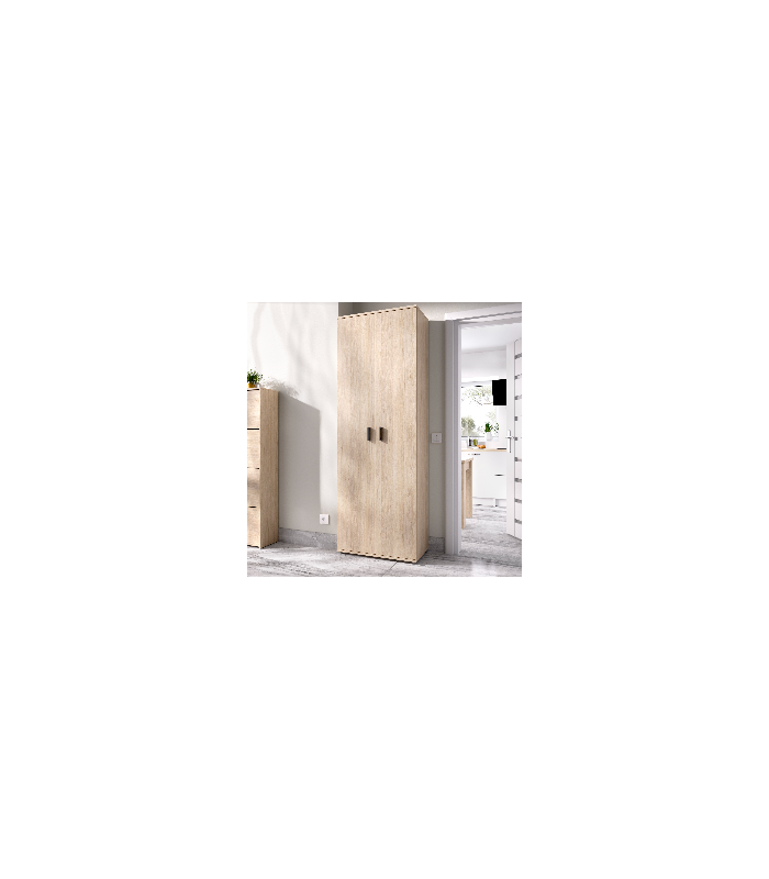 copy of Armoire polyvalente en finition blanche 2 portes 6