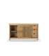 Sideboard 1 door 3 drawers natural finish 150 cm (width) 80 cm
