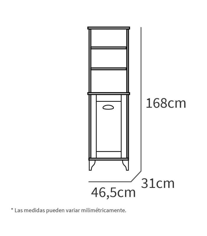 copy of Meuble lavabo Toscana en finition blanche 95