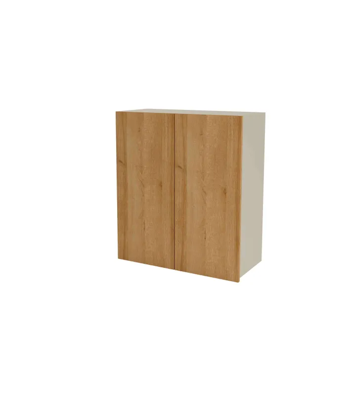 Mueble alto de cocina en roble vega, 90x80x35 cm