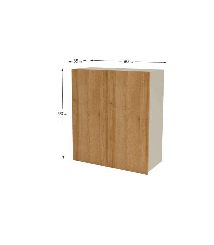 copy of 80 high kitchen furniture with 2 doors in various colors