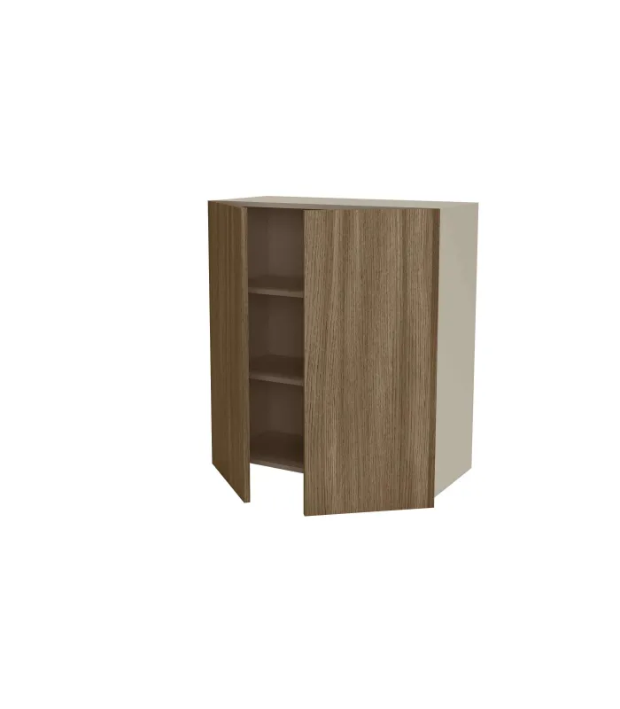 Mueble cocina alto nogal noceto 90x80x35 cm