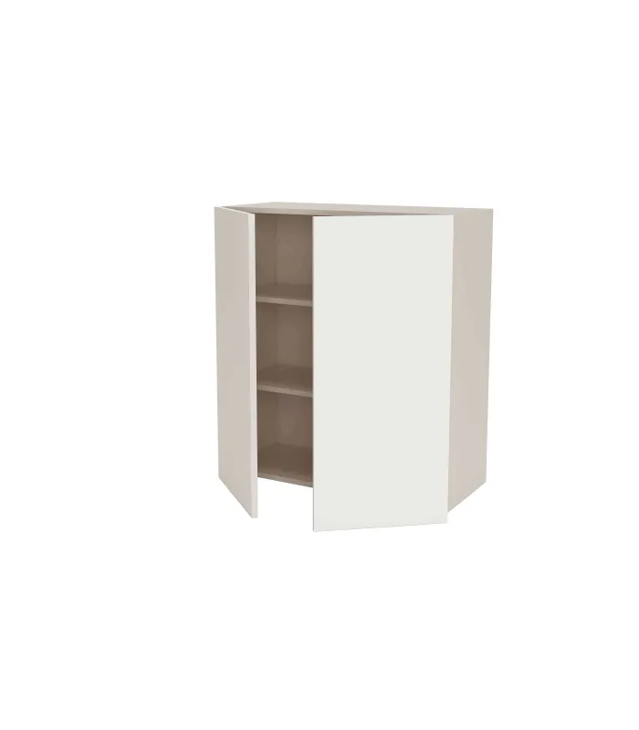 Mueble cocina alto blanco, 2 puertas, 90x80x35 cm