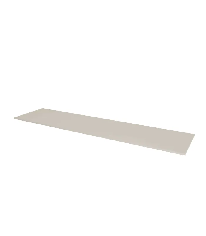 Costado visto blanco mate para columna, 235x60 cm