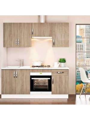 Full kitchen 180 cm oak kit-KIT