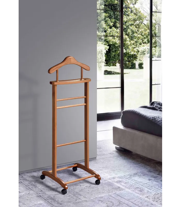 Galán elegante en color cerezo, 110cm de altura