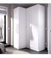 copy of Armoire 3 portes battantes finition blanche 202 cm(hauteur)90 cm(largeur)53 cm(longueur)