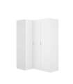 copy of Wardrobe 3 folding doors DJ-90 white artic 90 cm wide