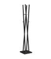 Modern light mod. 470 preto lacado cromo hardware, 182 cm (alto)34 cm (largura)34 cm (largo)