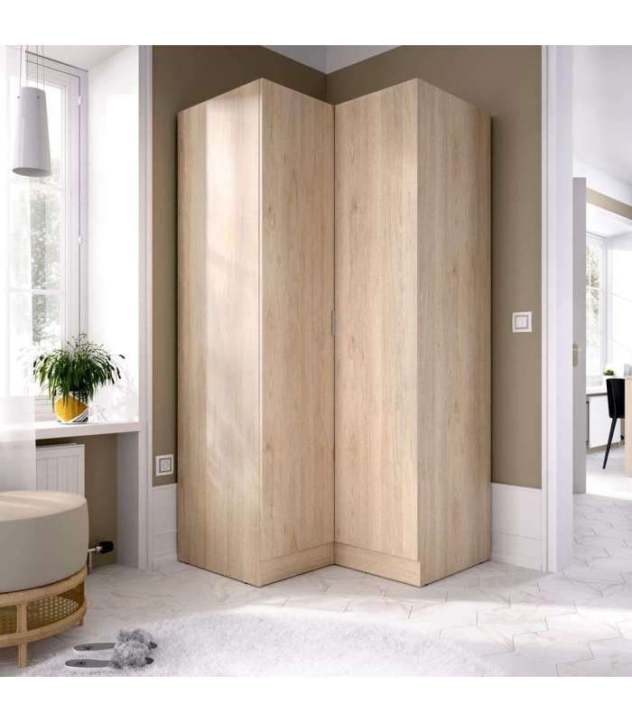 copy of Wardrobe 3 folding doors DJ-90 white artic 90 cm wide