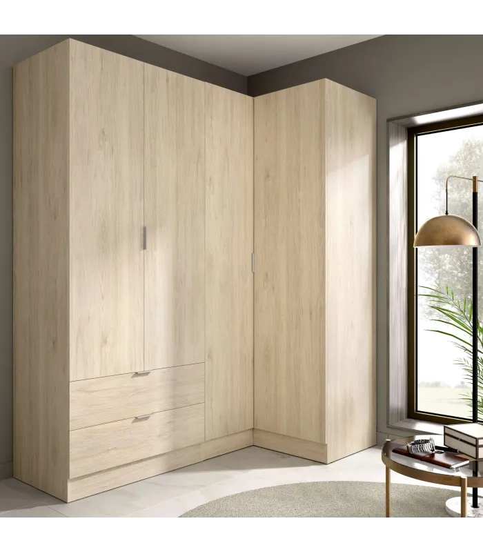 copy of Wardrobe 3 folding doors DJ-90 white artic 90 cm wide