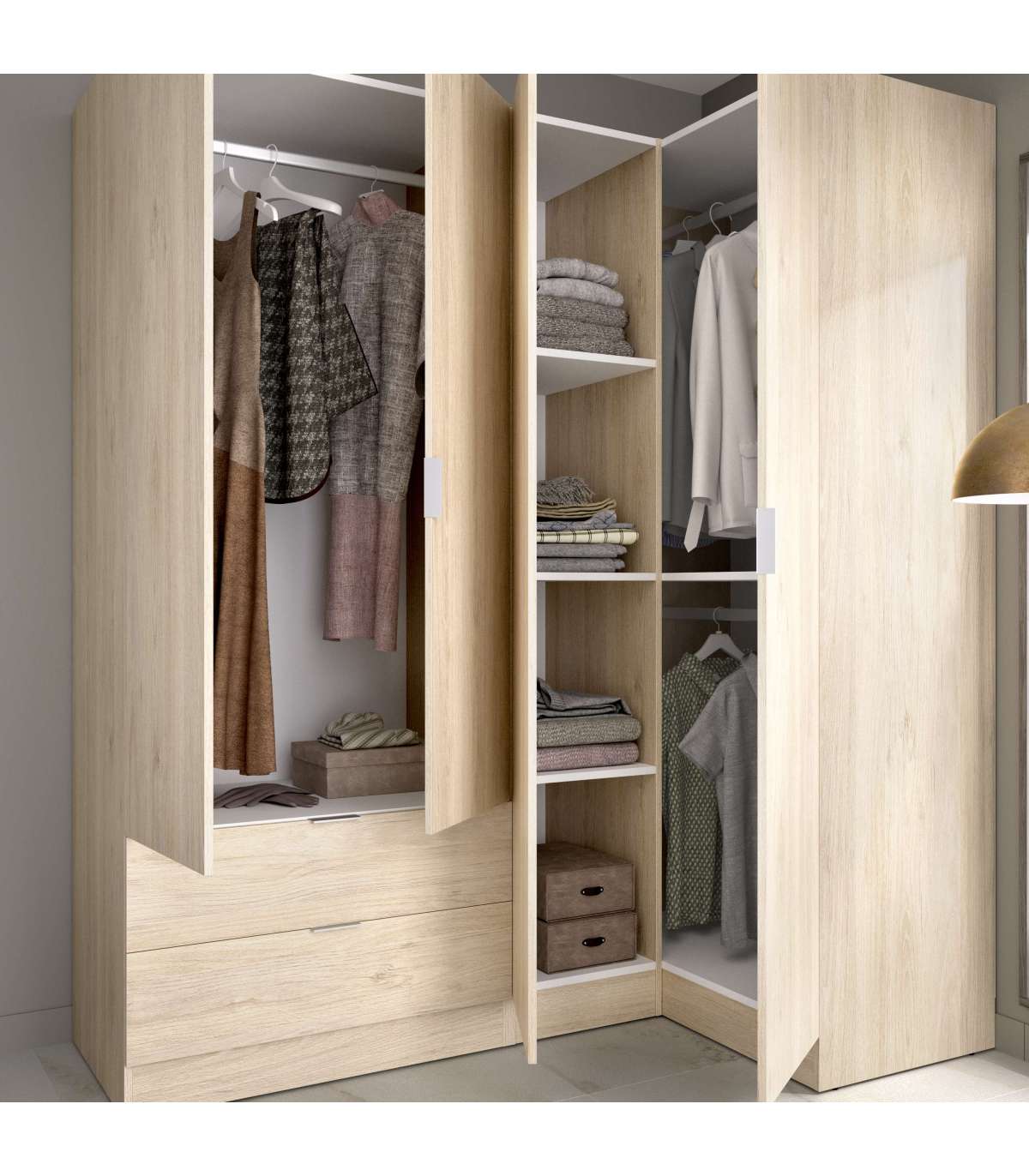 Interiores de armarios para personalizar y hacerlos más prácticos