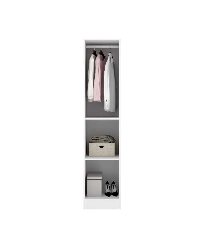 copy of Armoire polyvalente en finition blanche 1 porte 39 cm