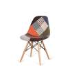 Pack 2 Patchwork Chairs Model Dereck Patch