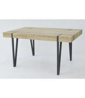 Country fixed dining table