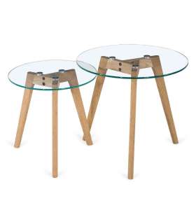 IMPT-HOME-DESIGN Mesas de café fixas Conjunto de mesa lateral