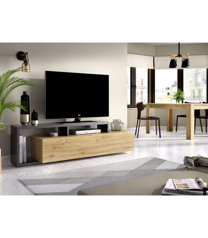 DKT Muebles de televisión Mueble de televisión Ram en