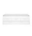 copy of Pozo Alcon 90 cm lit compact en blanc 95 cm(hauteur)99cm(largeur)218 cm(longueur)