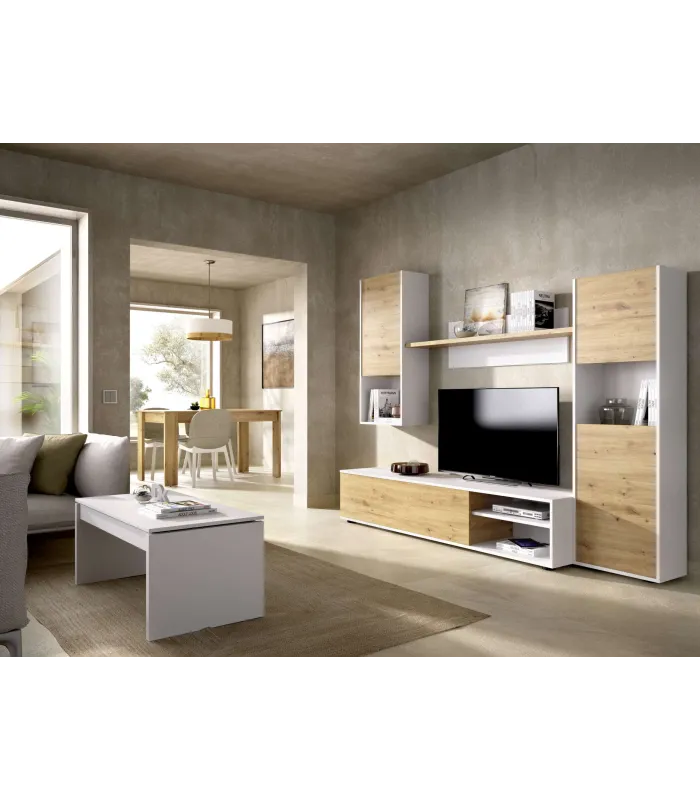 Mueble de salón Kala Blanco Nordic elegante y funcional