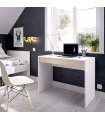 copy of Reversible desk with buc model Desing in Cement Grey and Artik White finish