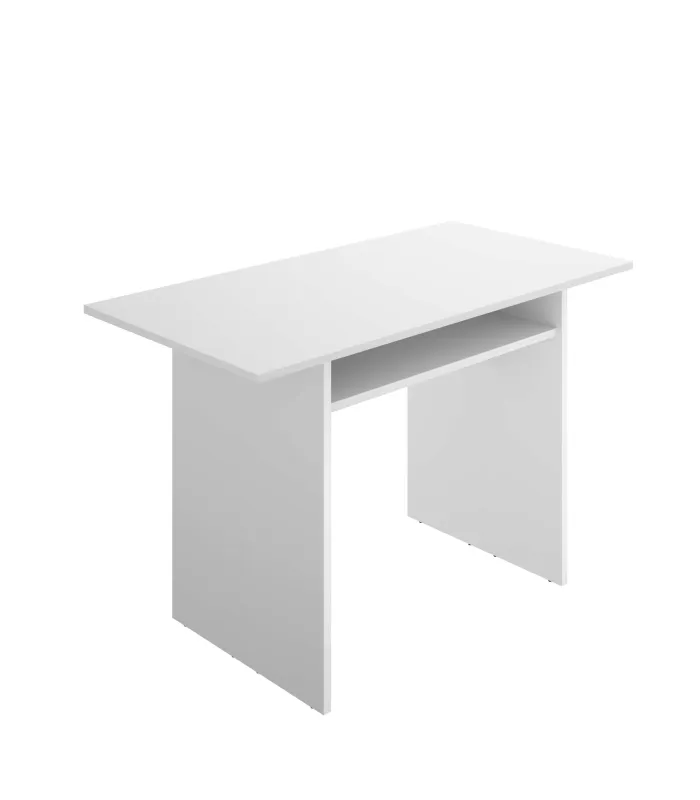 Mesa cocina Rala extensible blanca, 77.3/75.4x110.6cm