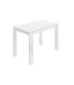 Mesa de quarto fixa Tily terminou Branco, 77 cm (alta) 110cm (largura)67 cm (largo)