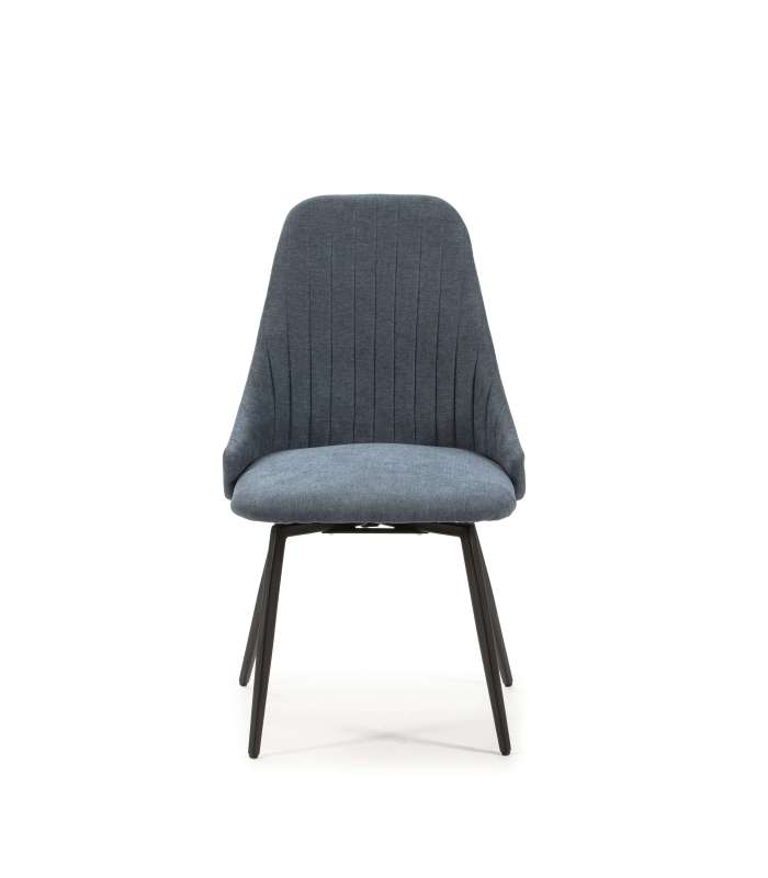 ELMA SWIVEL CHAIR BLUE/BLACK LEG 2P/BOX