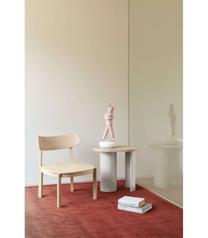 Butaca Nara natural claro, diseño elegante y cómodo