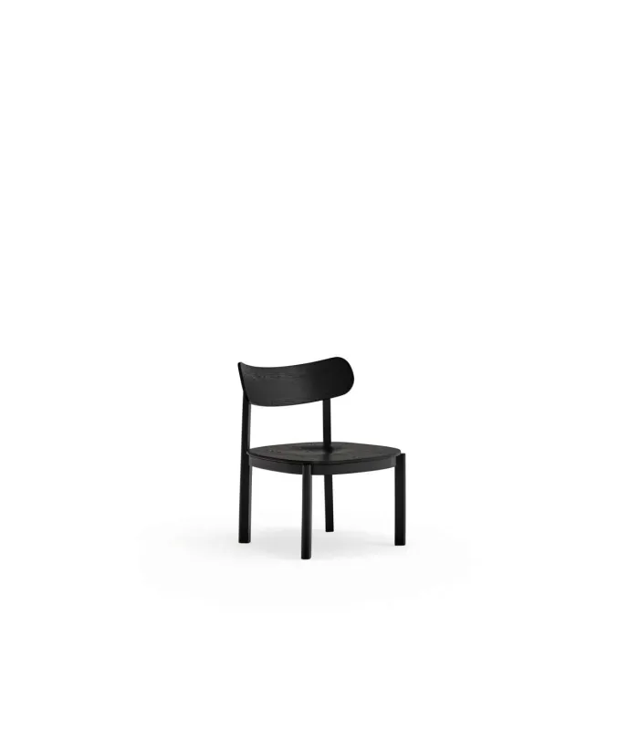 Butaca Nara en negro, elegante y cómoda.