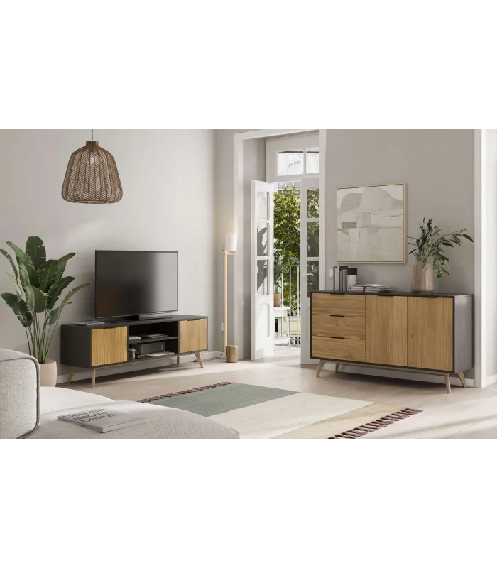MKRIC Muebles de televisión Mueble para televisión modelo Julen