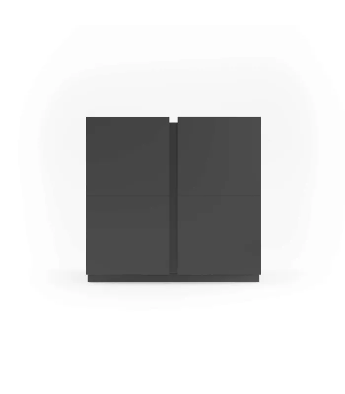 Zapatero grafito 516, 90x95x35, 18/20 pares