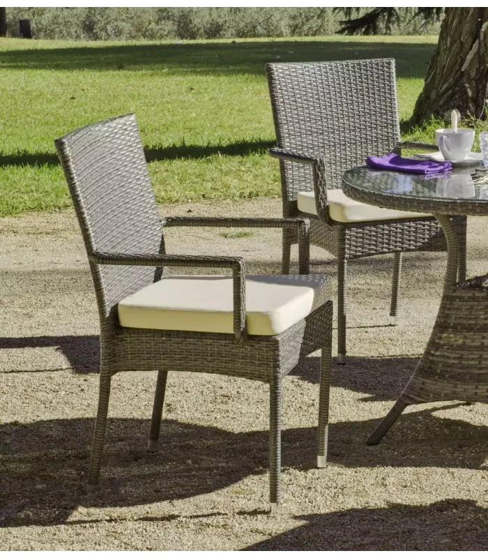 HVA Poltronas para o exterior Poltrona Mali huitex, empilhável