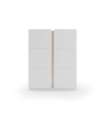 Sapato modelo receptor 517 luz branco/roble finish, 122 x 95 x 35 (alta x largura x fundo)