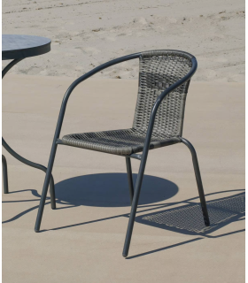 copy of Chair terrace garden steel/huitex Santana-3