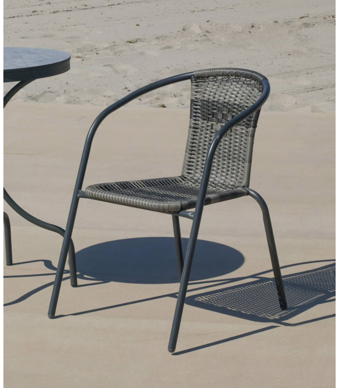 copy of Fauteuil de terrasse Santana-3 acier/huitex 73