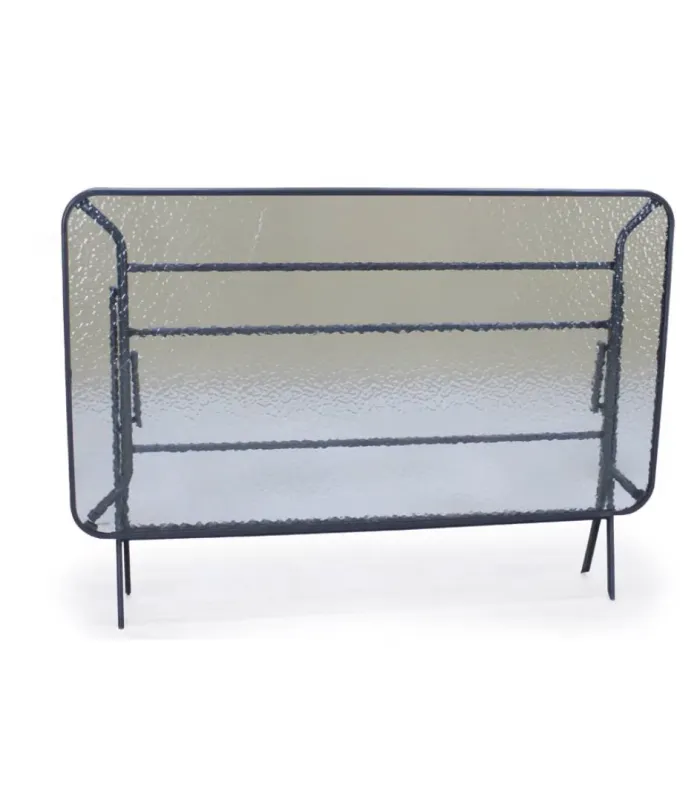 Ensemble table + 4 fauteuils en acier Cordoba/Sulam-140/4