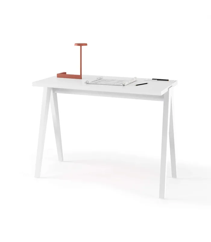 Mesa estudio Mod-629 blanca, 47x107x78 cm