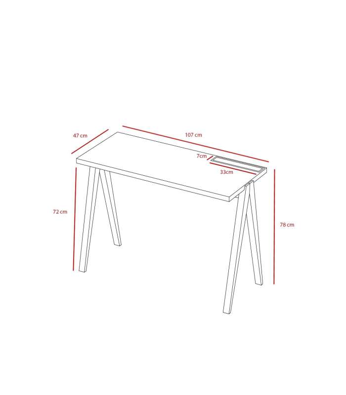 copy of Study table Mod-Tokio various colours to choose from 50