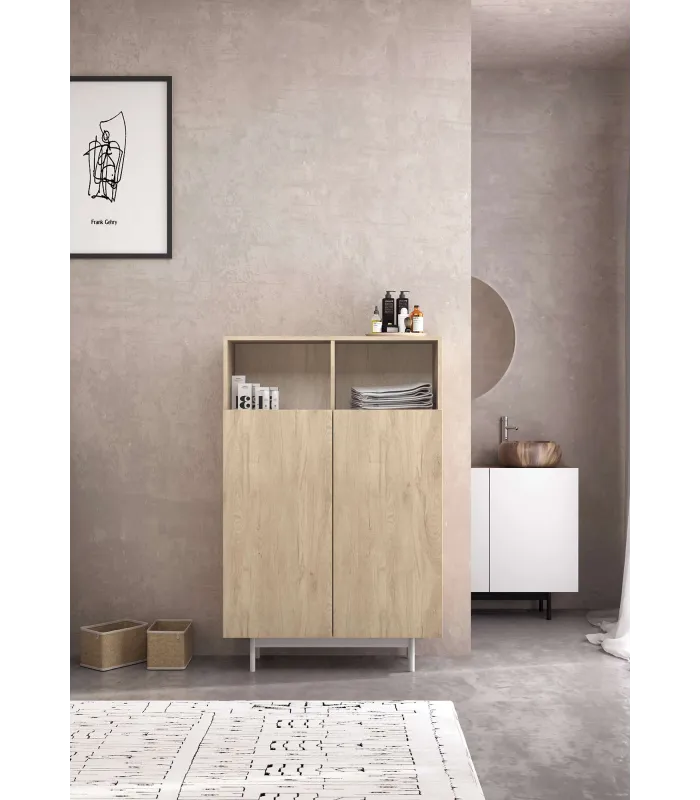 Mueble auxiliar modelo 603-1 acabado roble