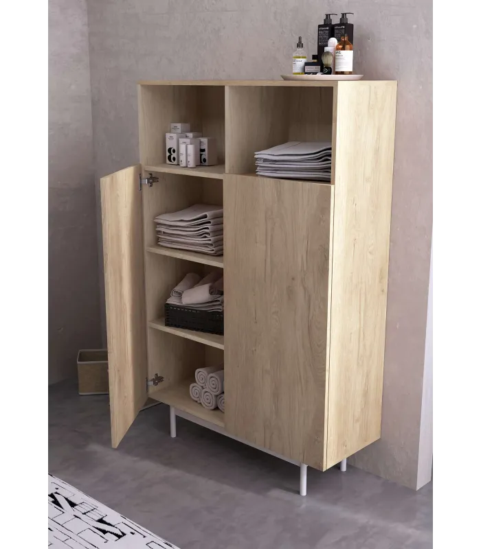Mueble auxiliar modelo 603-1 acabado roble