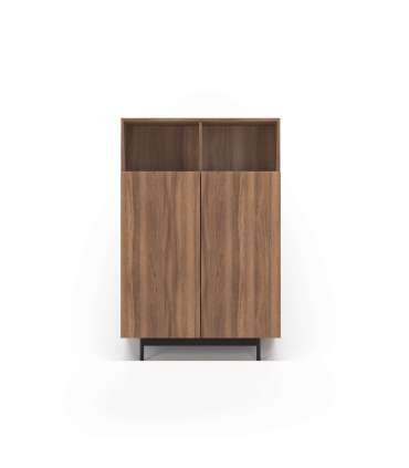 Móvel auxiliar 603-1 em acabamento de noz