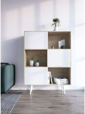 copy of Zapatero 2 puertas en blanco con serigrafía GEO 3.