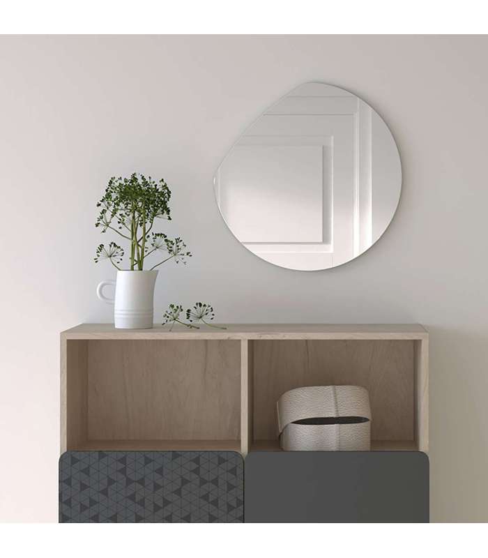 copy of OVAL MIRROR mod. 585 BEDROOM 178 X 44 CM