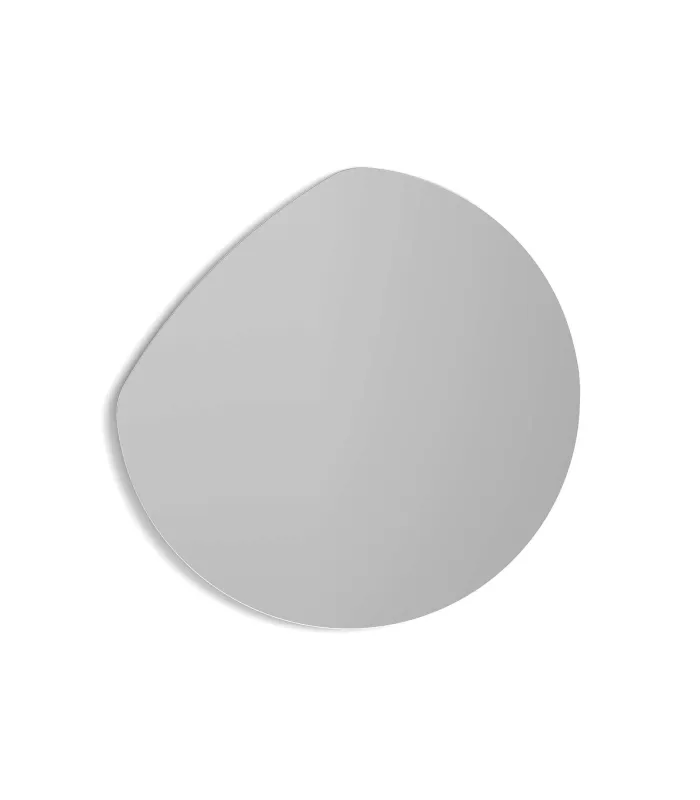 Espejo de pared asimétrico moderno 50x50 cm