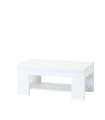 cópia da mesa de café rectangular Tom acabamento branco, carvalho cambrai, 42 cm(altura)110 cm(largura)65 cm(comprimento)
